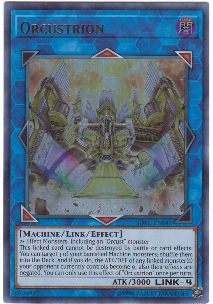 Orcustrion SOFU-EN045 card from Soul Fusion
