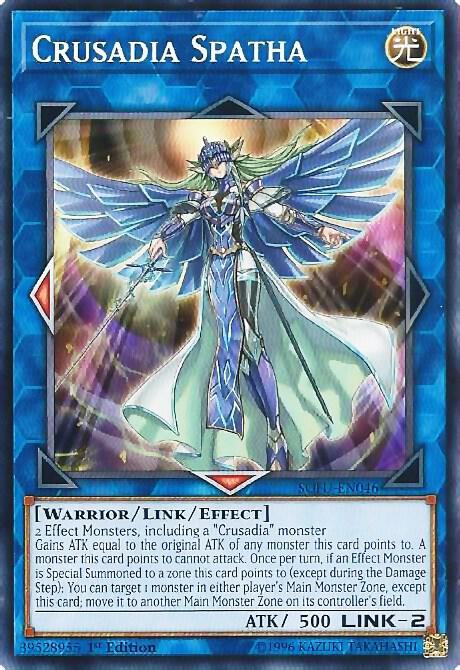 Crusadia Spatha SOFU-EN046 card from Soul Fusion
