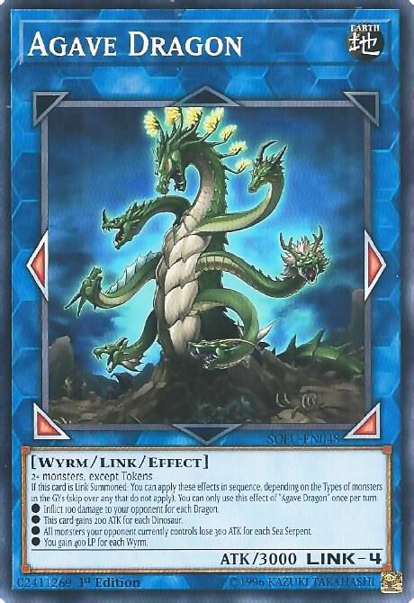 Agave Dragon SOFU-EN048 card from Soul Fusion