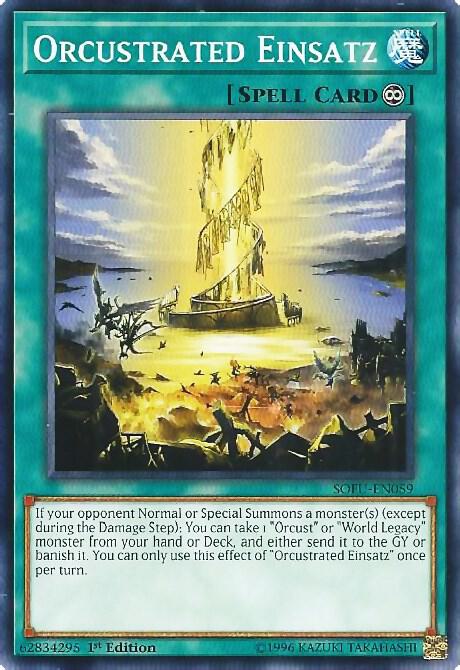 Orcustrated Einsatz SOFU-EN059 card from Soul Fusion