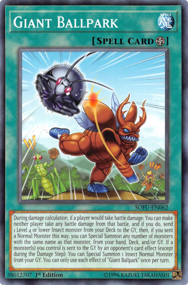 Giant Ballpark SOFU-EN062 card from Soul Fusion