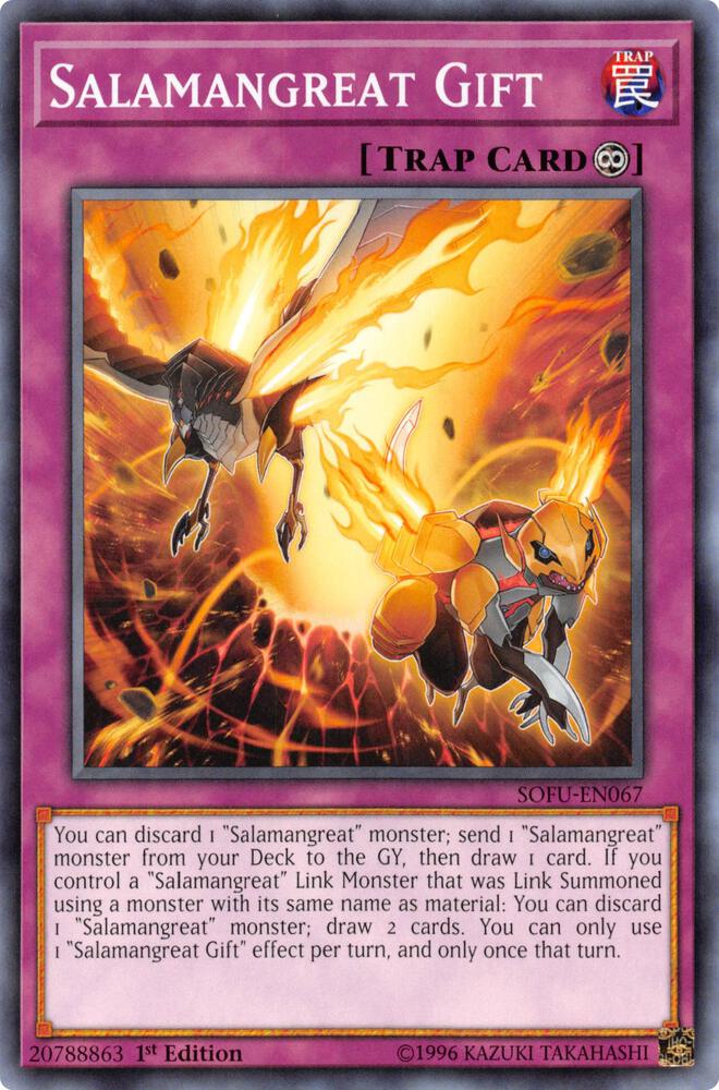 Salamangreat Gift SOFU-EN067 card from Soul Fusion