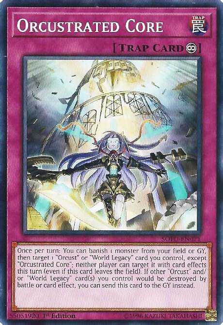 Orcustrated Core SOFU-EN071 card from Soul Fusion