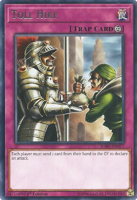 Toll Hike SOFU-EN077 card from Soul Fusion