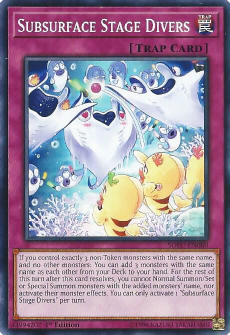 Subsurface Stage Divers SOFU-EN080 card from Soul Fusion