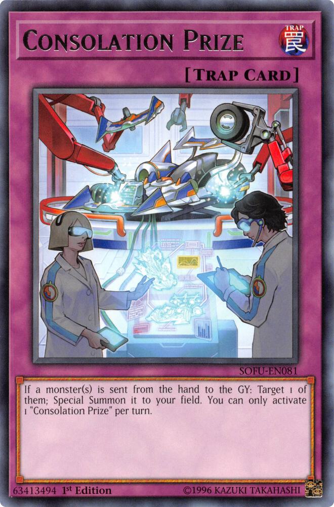 Consolation Prize SOFU-EN081 card from Soul Fusion