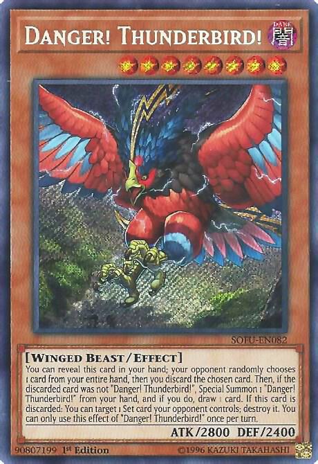 Danger! Thunderbird! SOFU-EN082 card from Soul Fusion