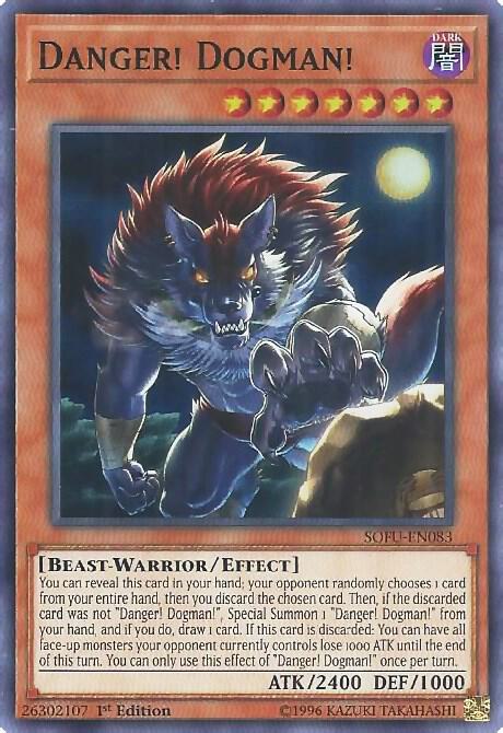 Danger! Dogman! SOFU-EN083 card from Soul Fusion