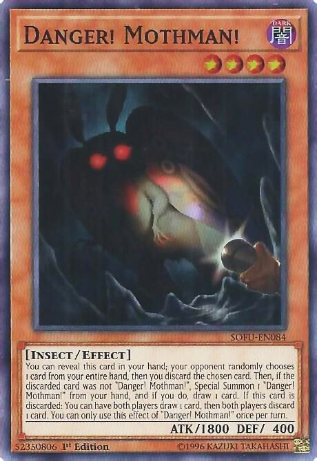 Danger! Mothman! SOFU-EN084 card from Soul Fusion