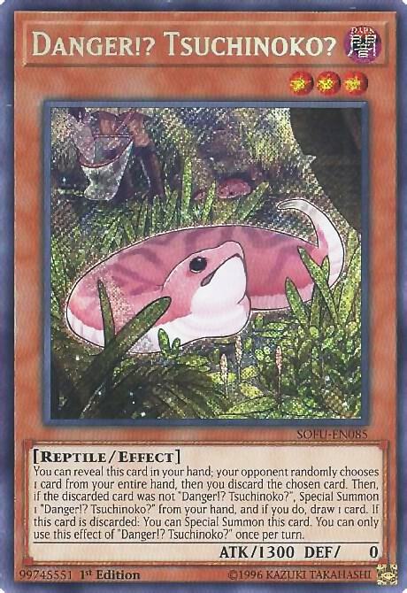Danger!? Tsuchinoko? SOFU-EN085 card from Soul Fusion