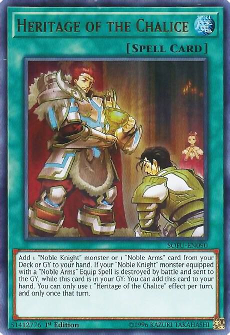 Heritage of the Chalice SOFU-EN090 card from Soul Fusion