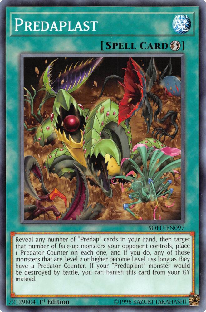 Predaplast SOFU-EN097 card from Soul Fusion