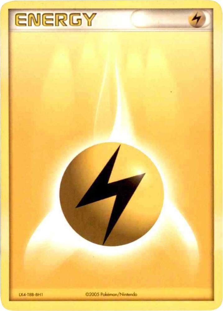 Lightning Energy (2005 Unnumbered) card from League & Championship Cards