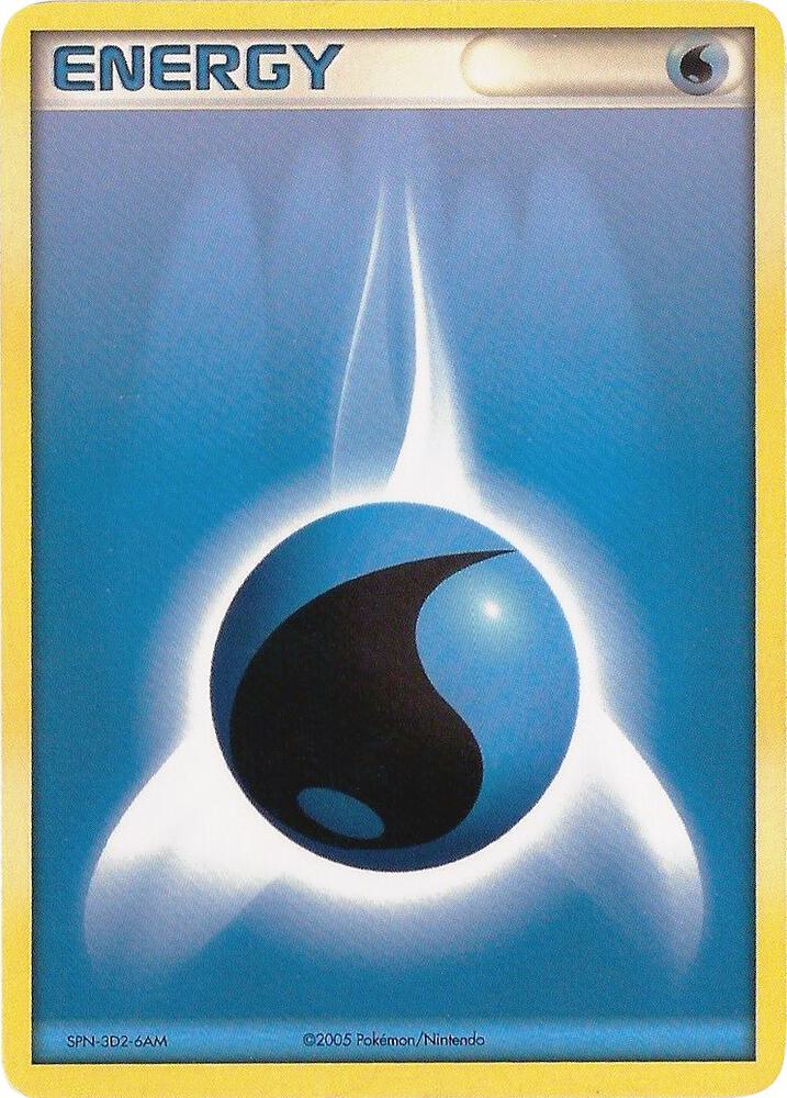 Water Energy (2005 Unnumbered) card from League & Championship Cards
