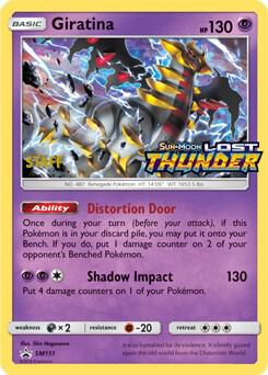 Giratina (Prerelease) [Staff] SM151 card from SM Promos
