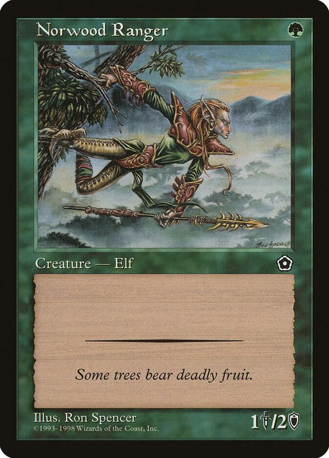 Norwood Ranger card from Portal Second Age
