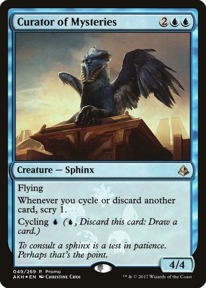 Curator of Mysteries 49 card from Media Promos