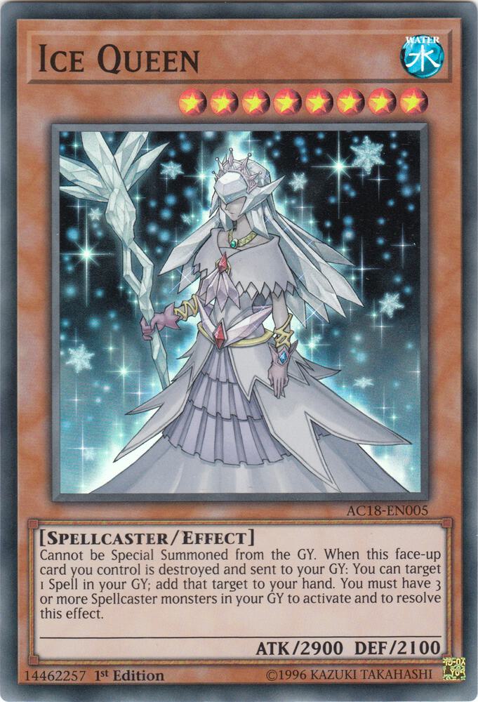 Ice Queen AC18-EN005 card from Advent Calendar 2018
