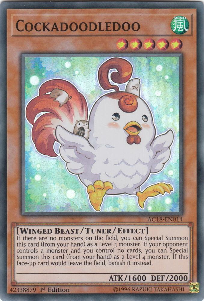 Cockadoodledoo AC18-EN014 card from Advent Calendar 2018