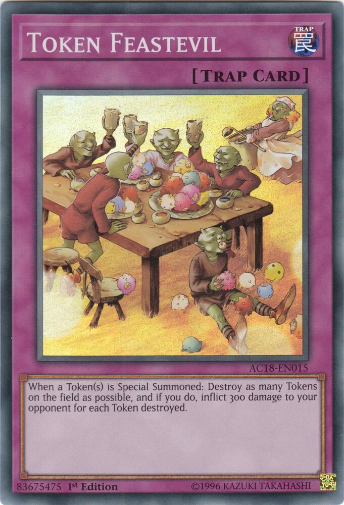 Token Feastevil AC18-EN015 card from Advent Calendar 2018