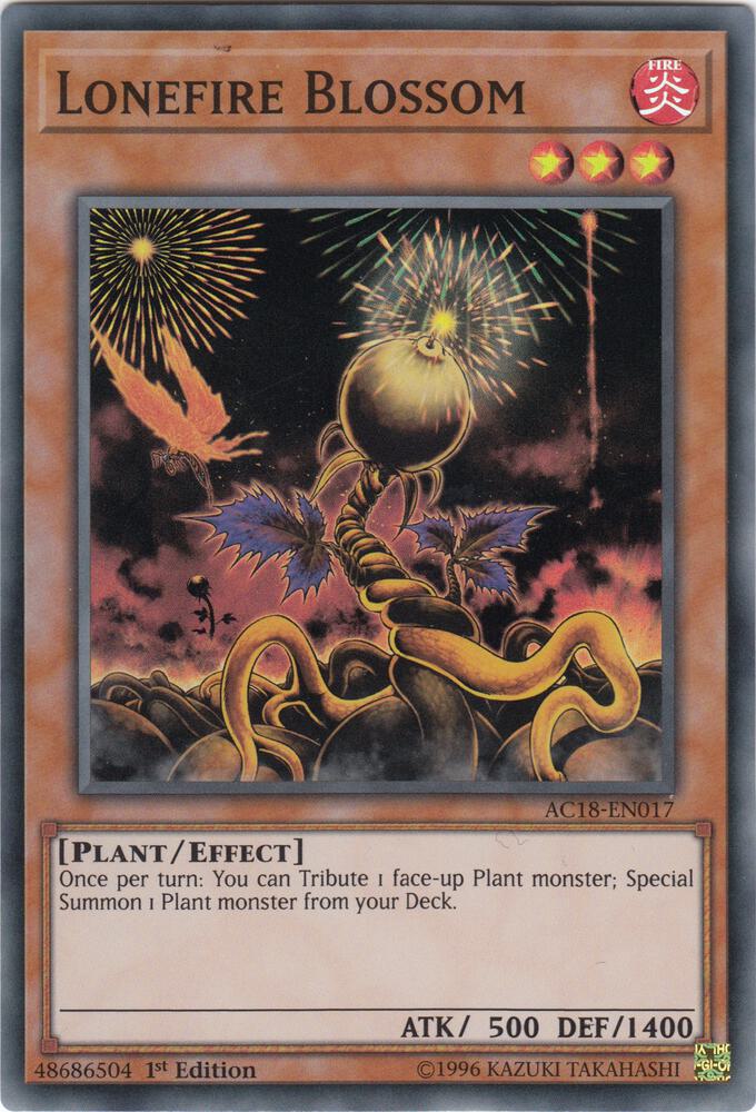 Lonefire Blossom AC18-EN017 card from Advent Calendar 2018
