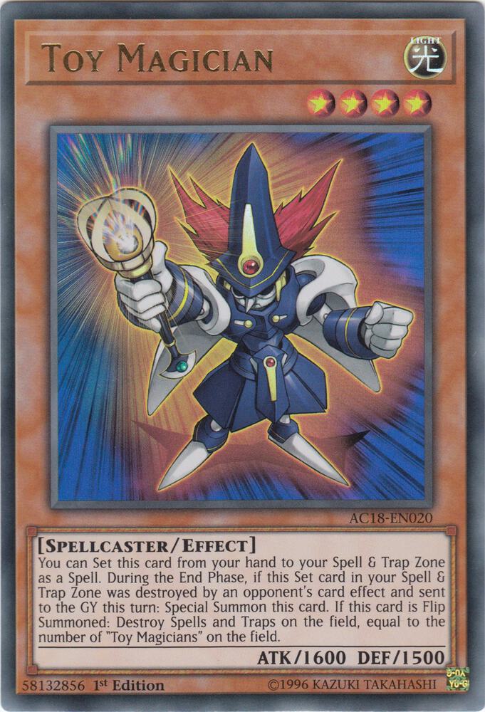 Toy Magician AC18-EN020 card from Advent Calendar 2018