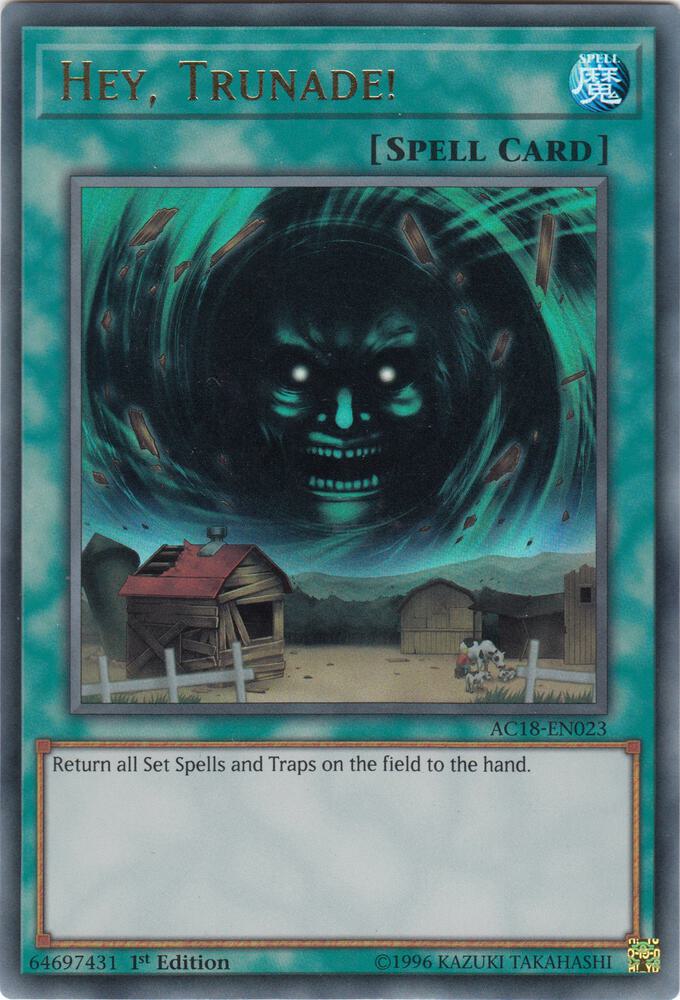 Hey, Trunade! AC18-EN023 card from Advent Calendar 2018