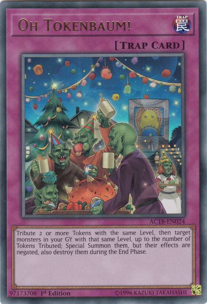 Oh Tokenbaum! AC18-EN024 card from Advent Calendar 2018