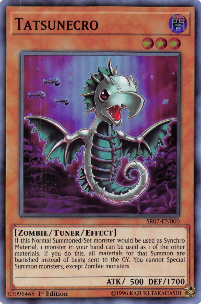 Tatsunecro SR07-EN000 card from Structure Deck: Zombie Horde