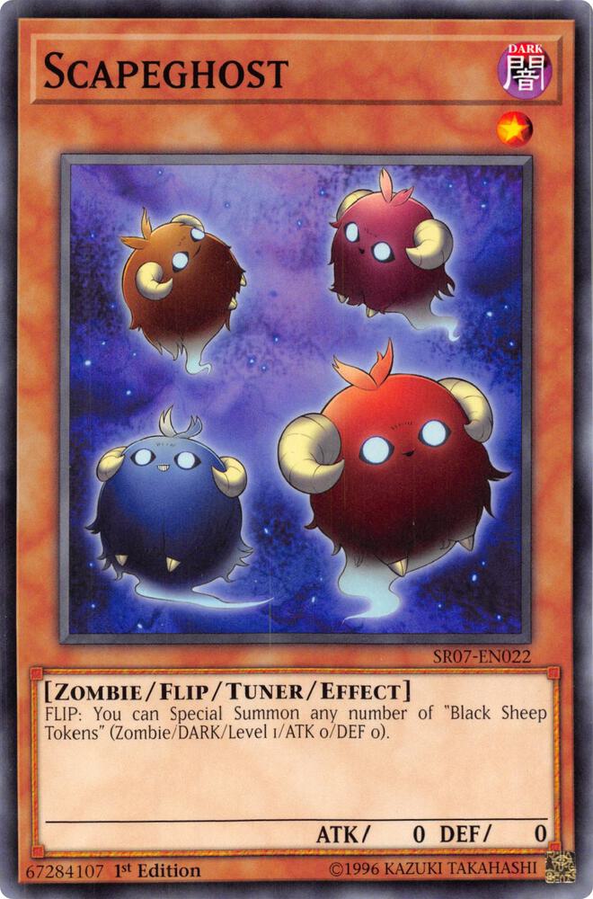 Scapeghost SR07-EN022 card from Structure Deck: Zombie Horde