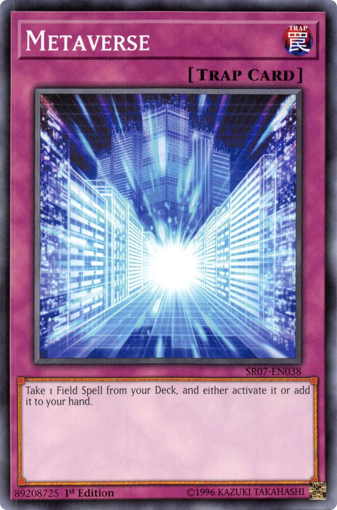 Metaverse SR07-EN038 card from Structure Deck: Zombie Horde