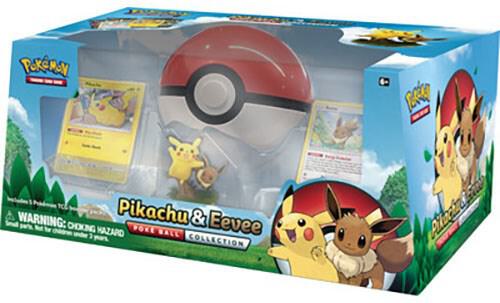 Pikachu & Eevee Poke Ball Collection card from Miscellaneous Cards & Products