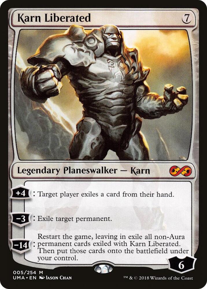 Karn Liberated 5 card from Ultimate Masters