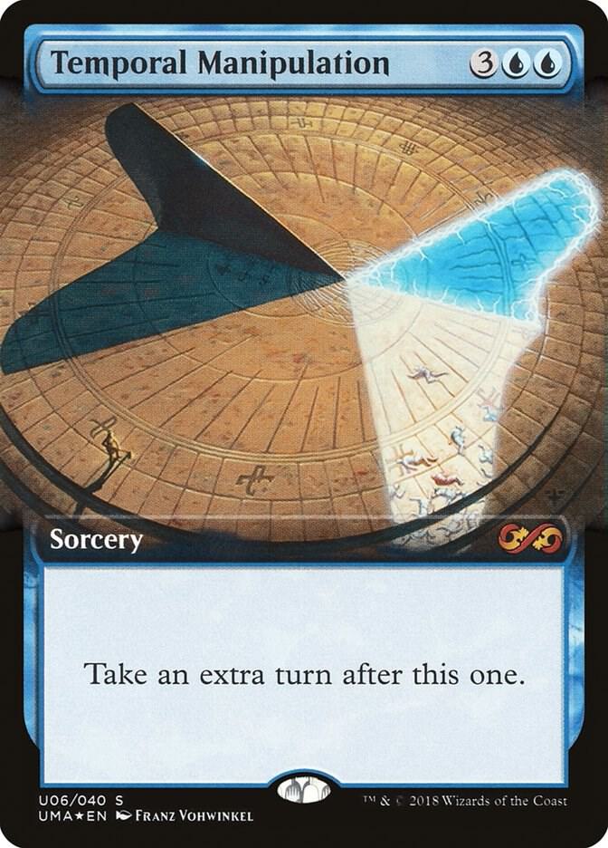 Temporal Manipulation U06 card from Ultimate Masters: Box Toppers