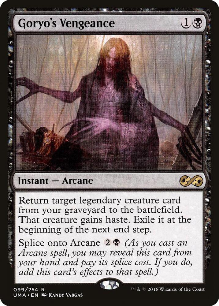 Goryo's Vengeance 99 card from Ultimate Masters