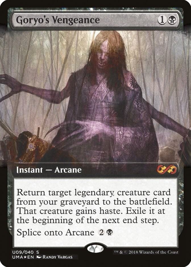 Goryo's Vengeance U09 card from Ultimate Masters: Box Toppers