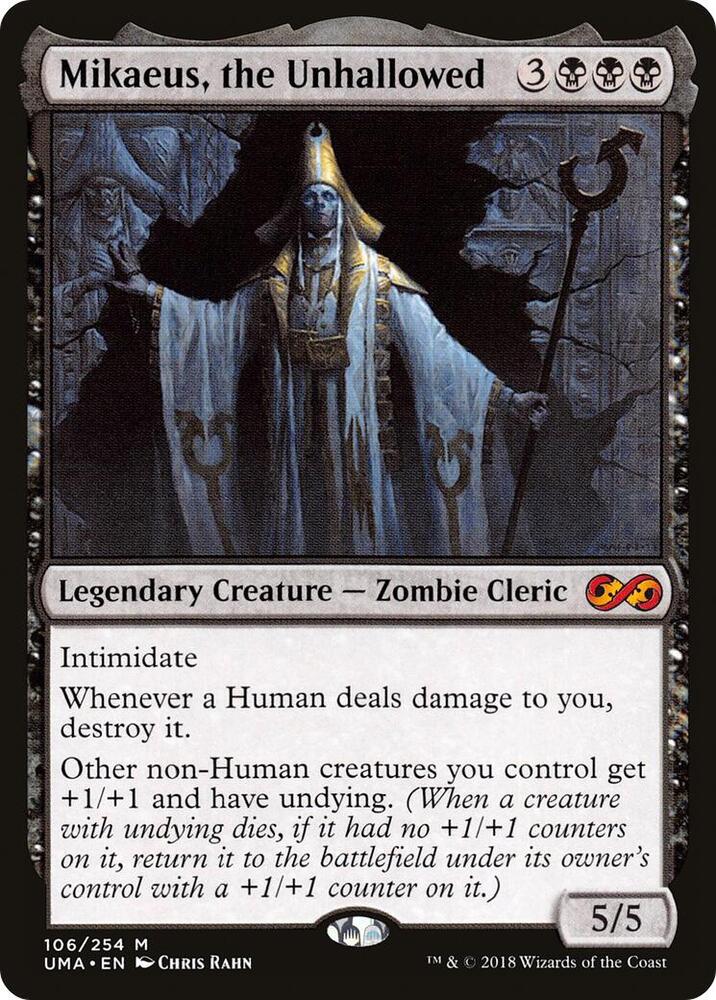 Mikaeus, the Unhallowed 106 card from Ultimate Masters