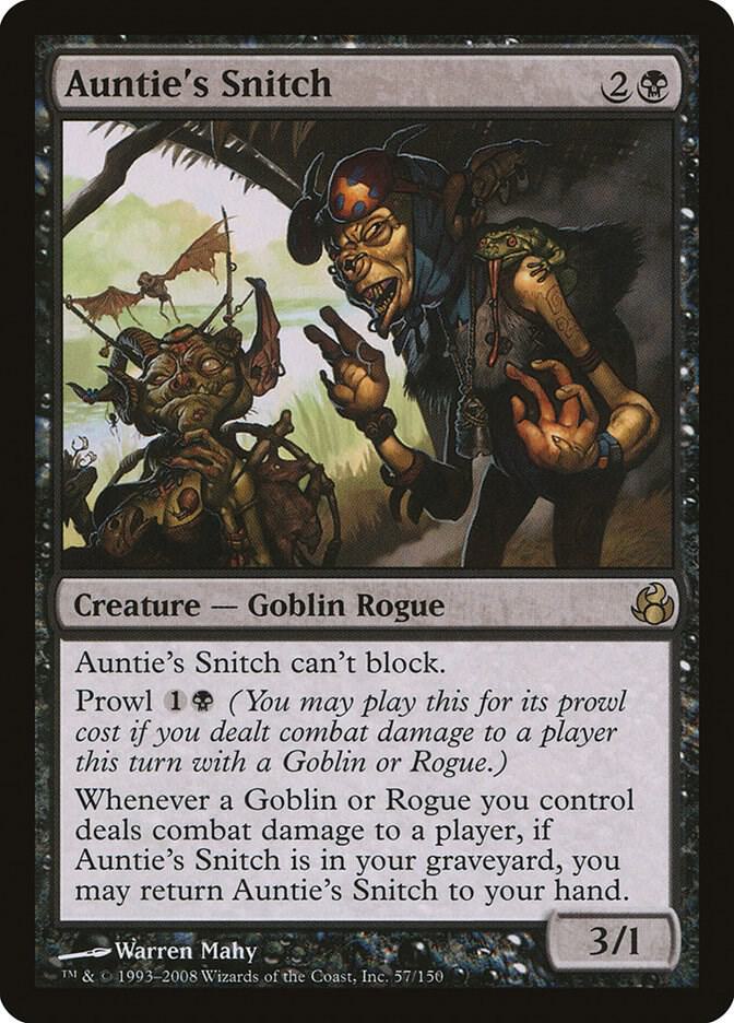 Auntie's Snitch 57 card from Morningtide