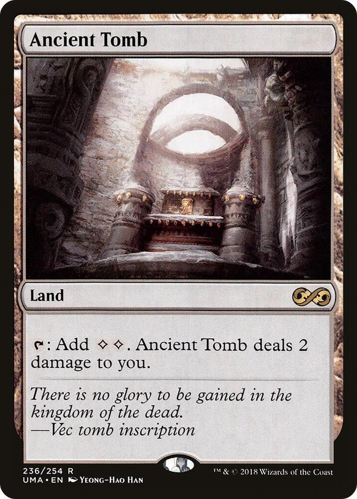 Ancient Tomb 236 card from Ultimate Masters