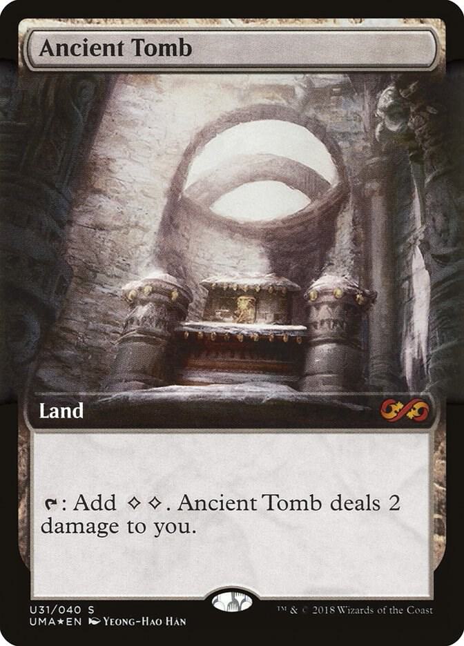 Ancient Tomb U31 card from Ultimate Masters: Box Toppers