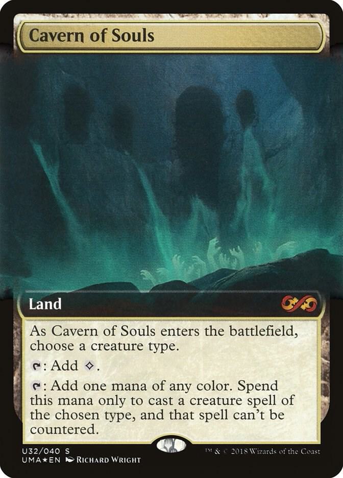 Cavern of Souls U32 card from Ultimate Masters: Box Toppers