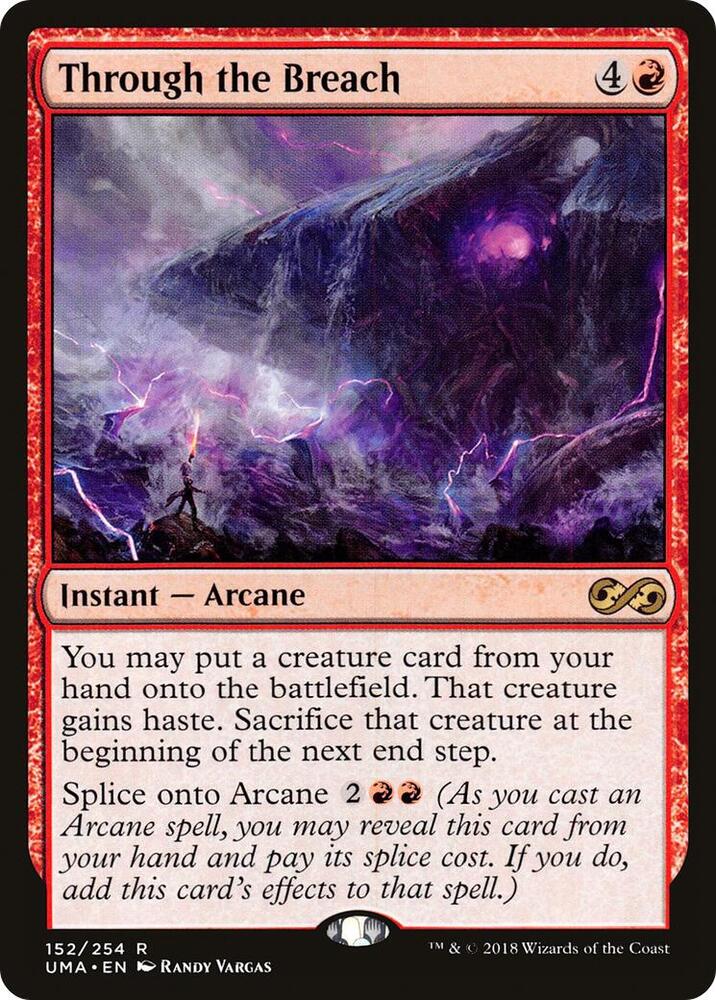 Through the Breach 152 card from Ultimate Masters