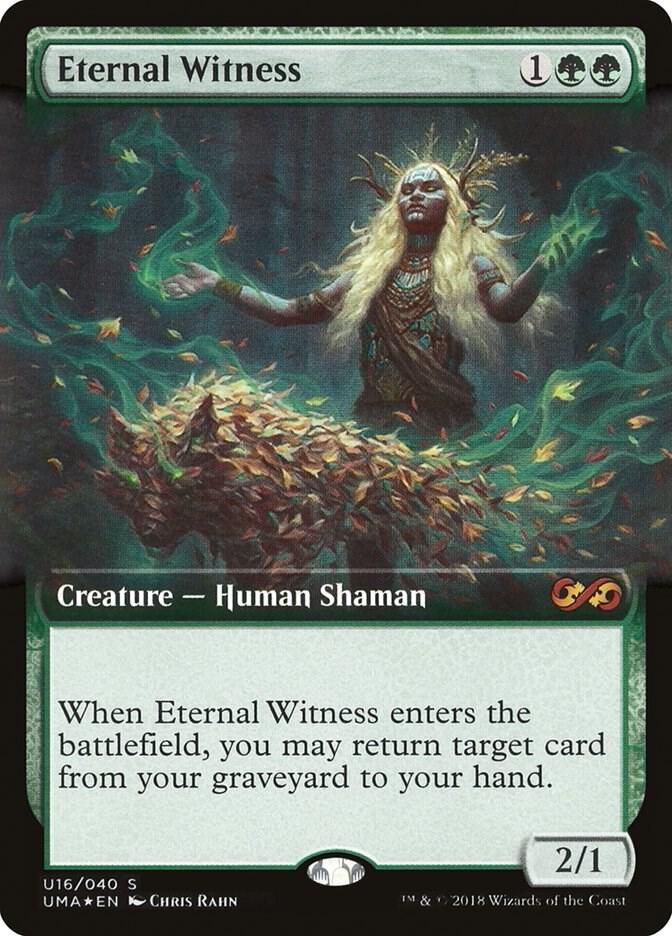 Eternal Witness U16 card from Ultimate Masters: Box Toppers