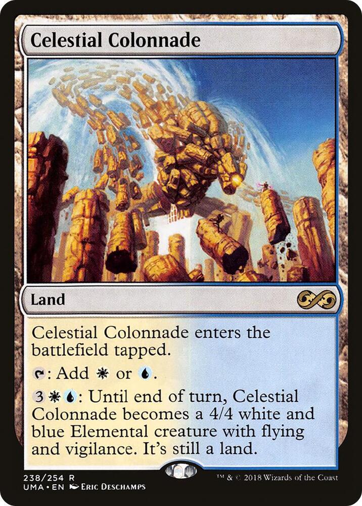Celestial Colonnade 238 card from Ultimate Masters