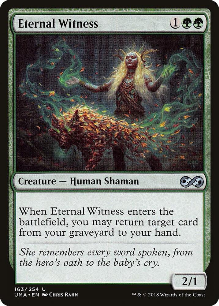 Eternal Witness 163 card from Ultimate Masters
