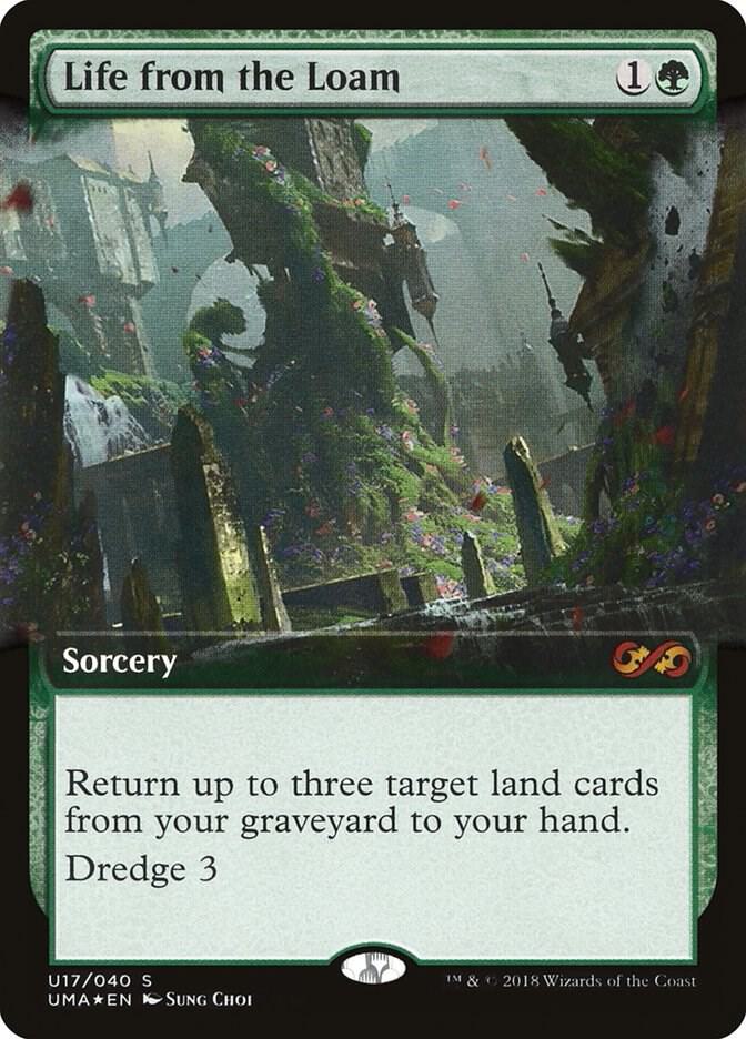 Life from the Loam U17 card from Ultimate Masters: Box Toppers