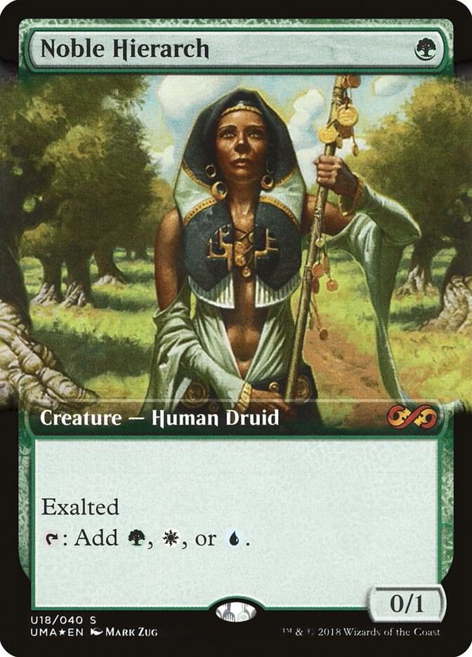 Noble Hierarch U18 card from Ultimate Masters: Box Toppers
