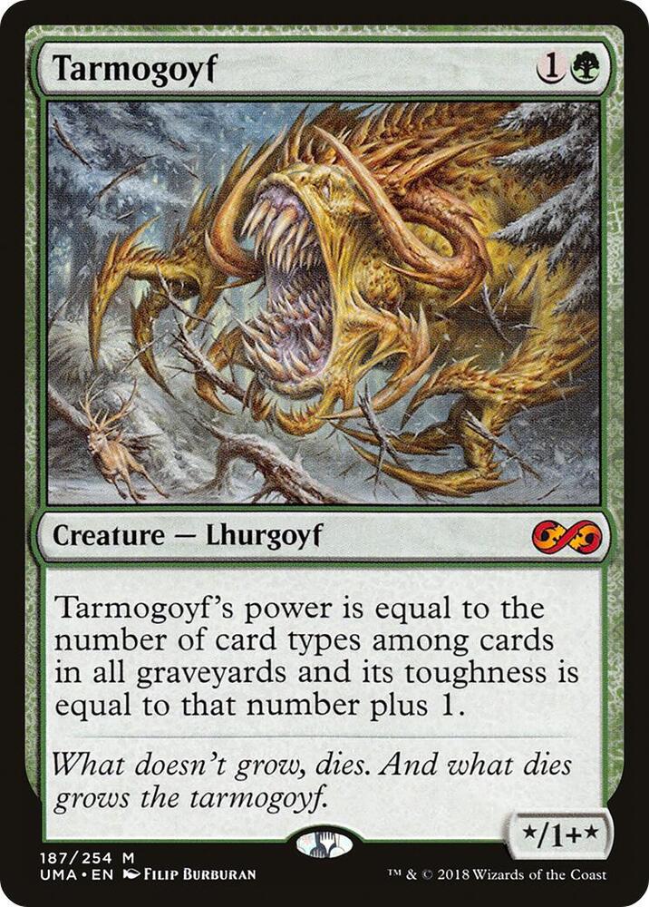 Tarmogoyf 187 card from Ultimate Masters