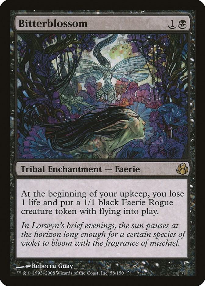 Bitterblossom 58 card from Morningtide