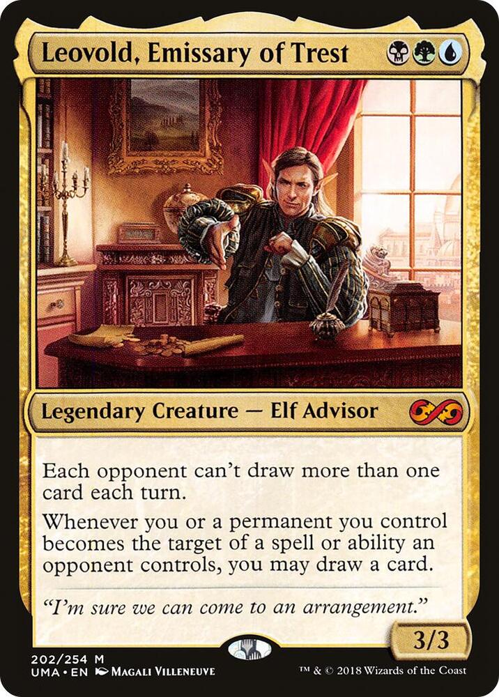Leovold, Emissary of Trest 202 card from Ultimate Masters